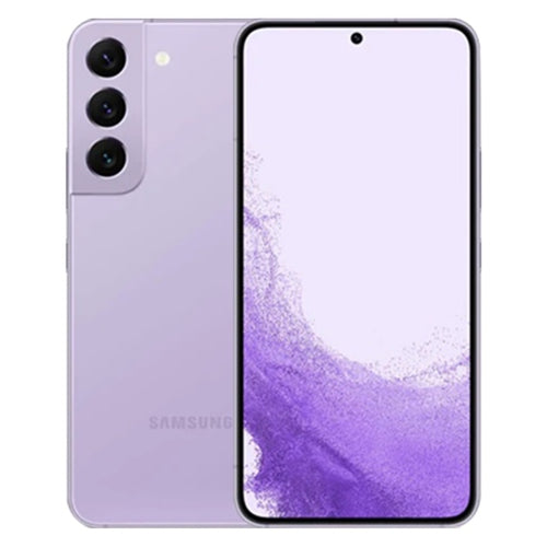 Refurbished Samsung Galaxy S22 Bora Purple – Unlocked 5G smartphone with 12-month warranty – Available now at Mister Click Melbourne