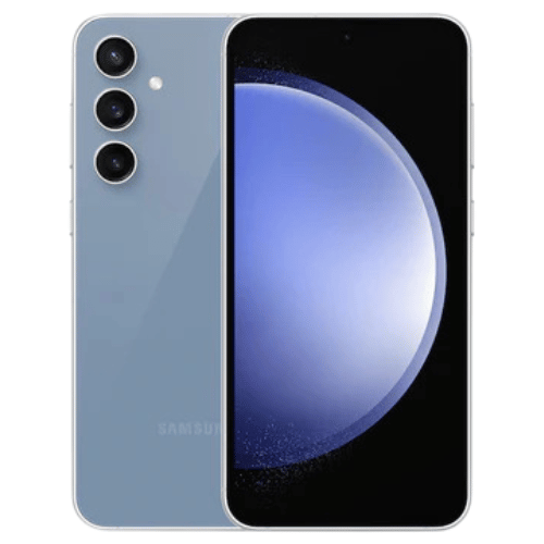 Samsung Galaxy S23 FE Blue – Refurbished and unlocked 5G phone with 1-year warranty – Available at Mister Click Melbourne