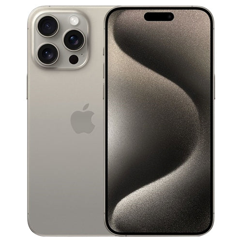 Natural Titanium iPhone 15 Pro Max Refurbished – Unlocked Device Available at Mister Click Melbourne