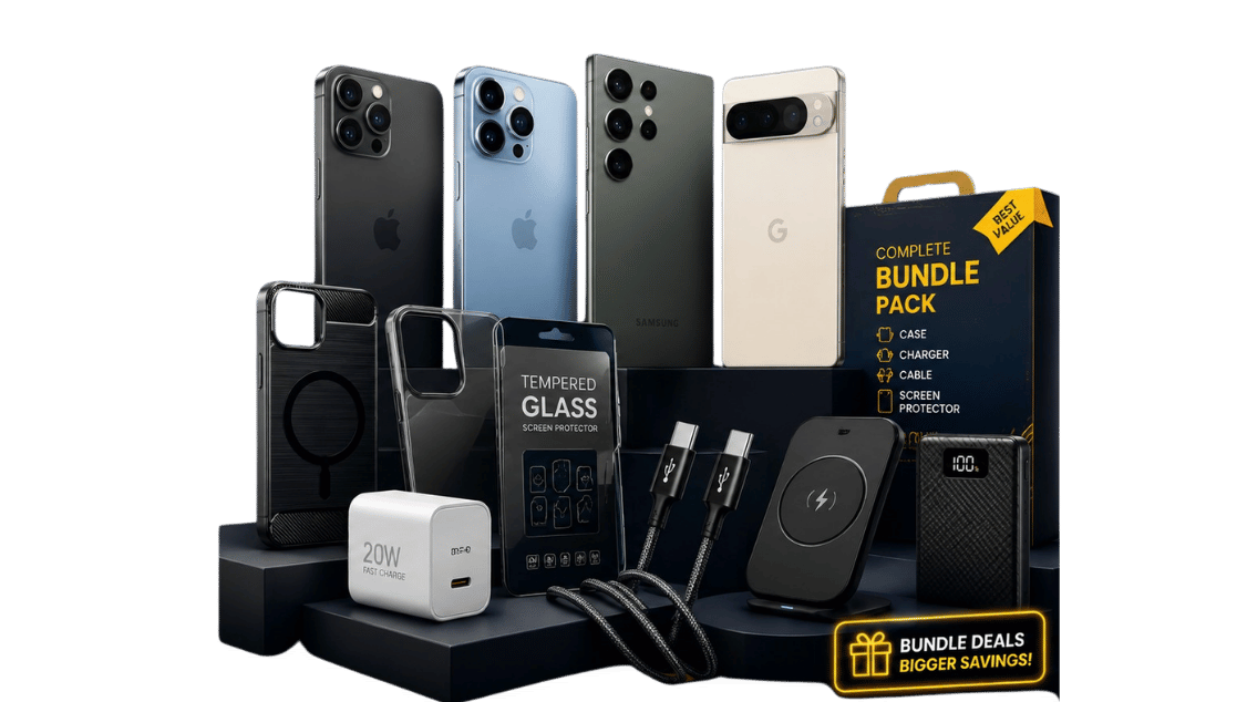 hot deals on refurbished phones, accessories, chargers and bundle packs at Mister Click Melbourne