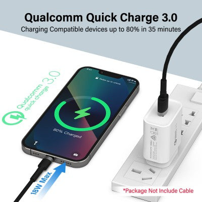 iQuick 18W PD3.0 USB-A Charging Adapter - Mister Click